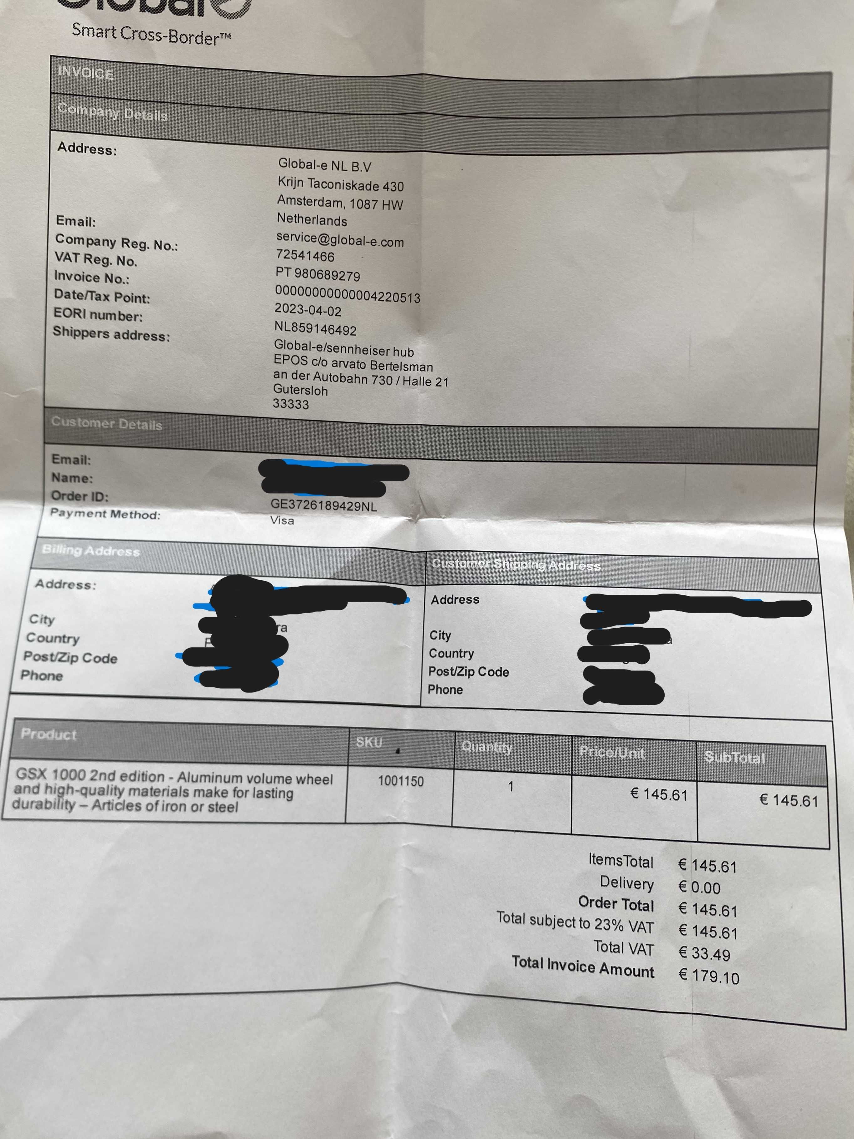 EPOS GSX 1000 2nd Edition