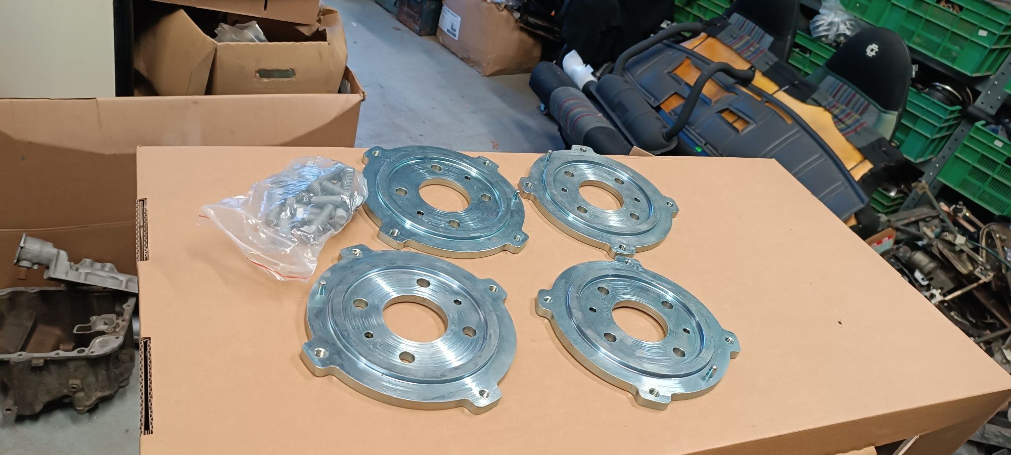 Fiat 126p adaptery z felg nowego typu na cytrynki tuning wsteczny nowe