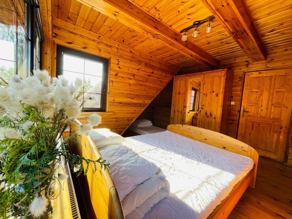 Domek letniskowy/caloroczny na Mazurach nad jeziorem Mielno