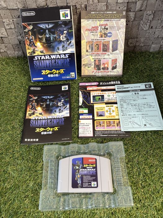 Оригінальний крутий картрідж Nintendo 64 StarWars як новий