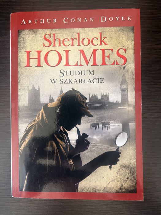 Książka Conan Doyle  Sherlock Holmes Studium w Szkarłacie
