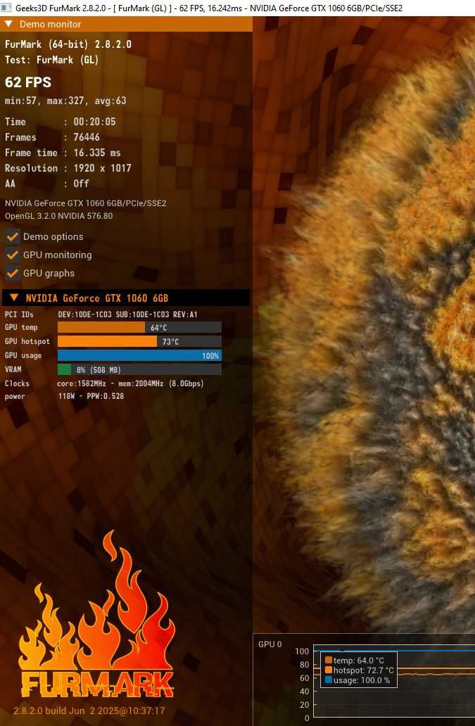 Karta graficzna NVidia GTX 1060 Gainward DDR5 6GB