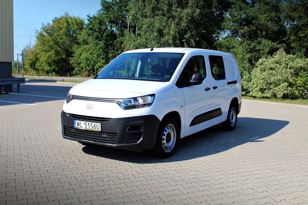 Fiat Doblo L2 Long 5 - osobowy  Long / L2 / Brygadówka / możliwość przesunięcia ściany grodziowej !