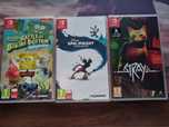 Sprzedam 3 gry nintendo switch nowe stray,epic Mickey,spongebob