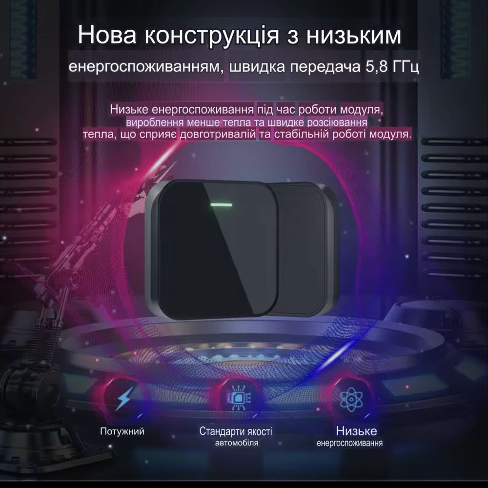 Карплей Бездротовий Адаптер в авто Apple CarPlay PL8 для iOS / Android