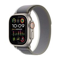 Apple Watch Ultra 2 GPS + Celular 49mm Titânio Loop Trail Verde/Cinza