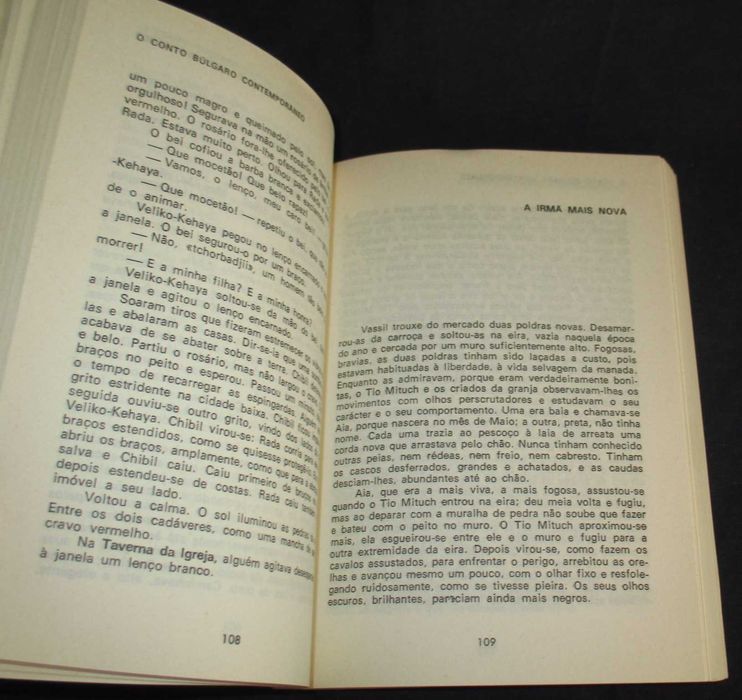 Livro O Conto Búlgaro Contemporâneo Estampa