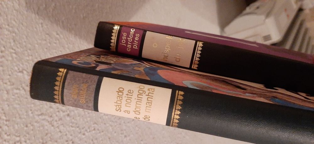 Livros sabado a noite domingo d manhã e Hospede de Job Entreg Alfragid