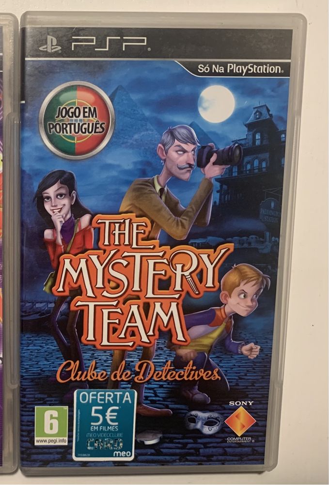 Jogo The Mystery Team (PSP)