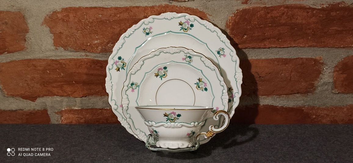 Porcelana SORAU TRIO Carstens   Złocenia