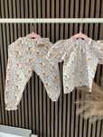 Zestaw Handmade lekkie spodnie i bluzka