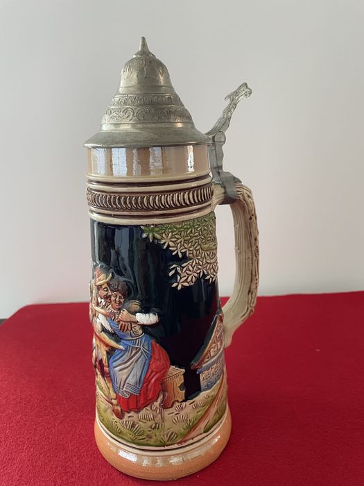 Caneca cerveja alemã tradicional