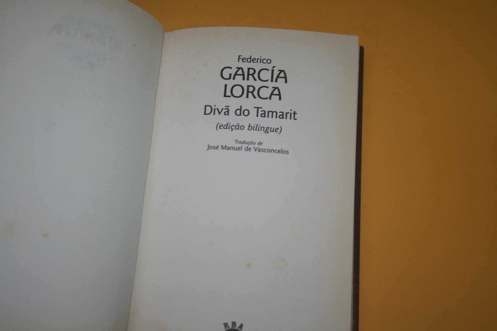 [] Divã do Tamarit, Federico Garcia Lorca