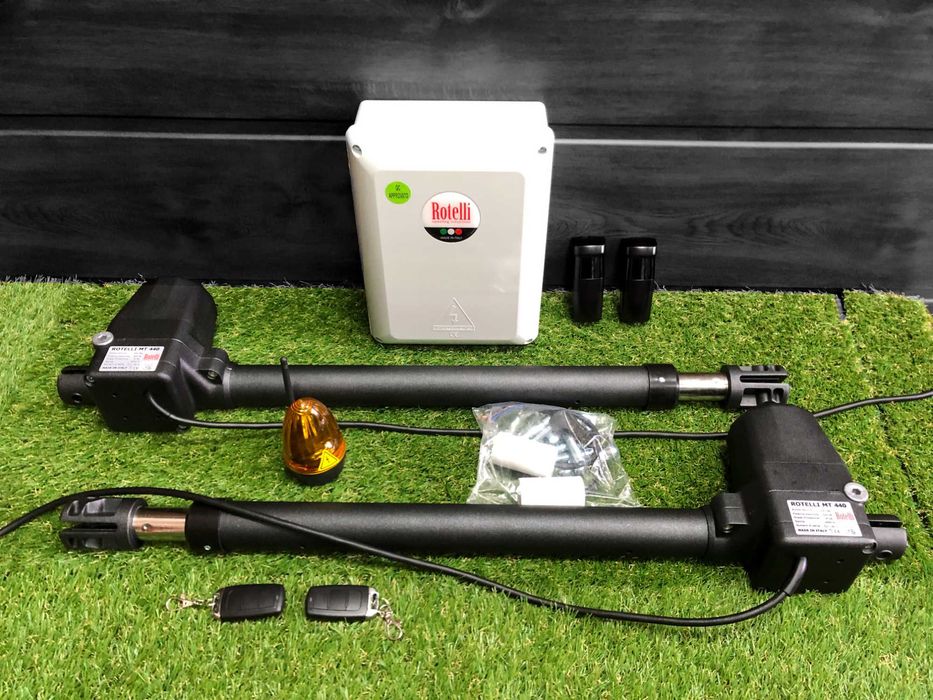 Установка автоматики на распашные ворота, Привода для распашных ворот