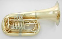Tuba Bb Cerveny CBB 781-4R-O Stan Idealny DR24-184