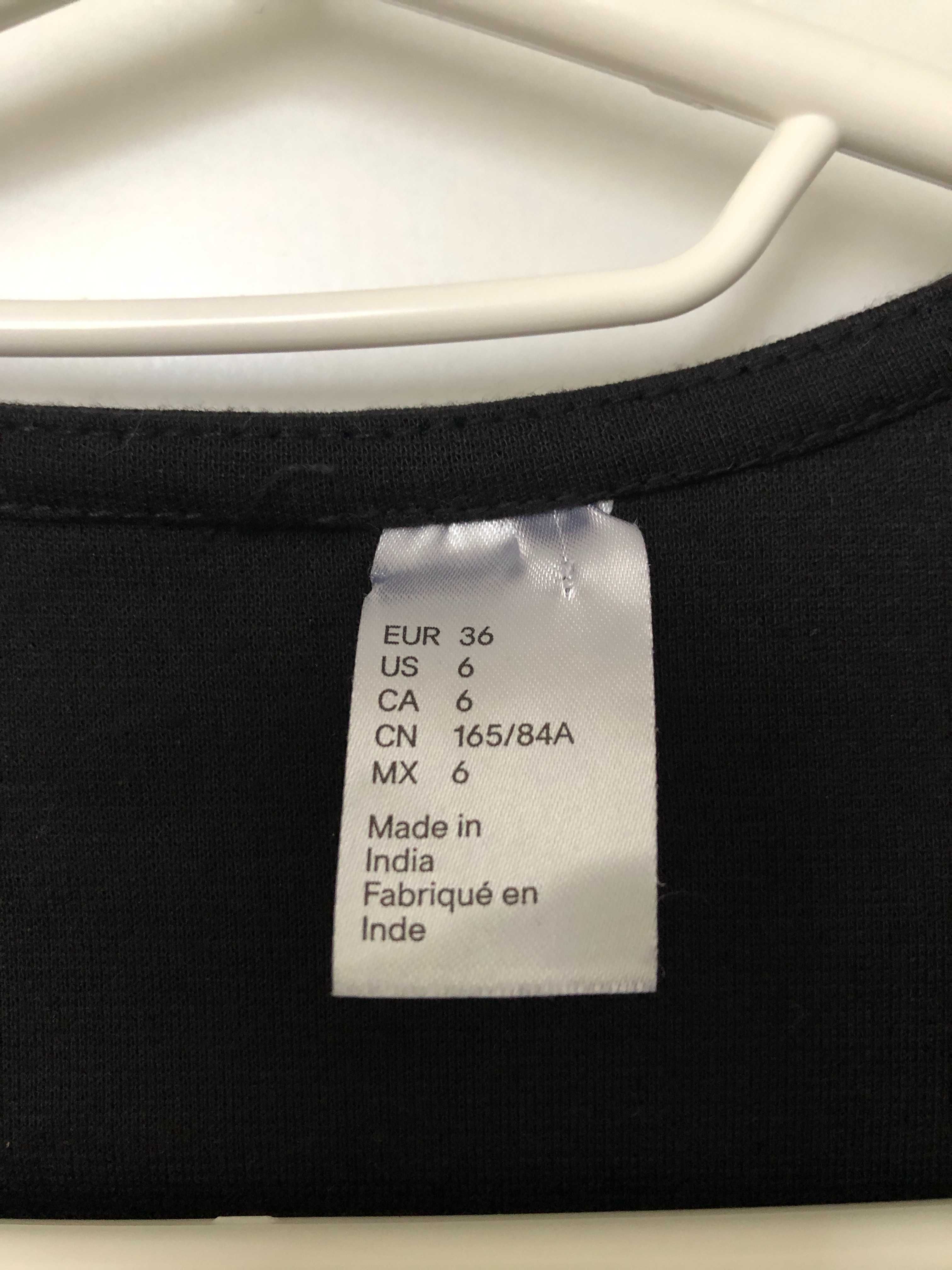 Асиметричне чорне плаття H&M Asymmetrical Black Dress