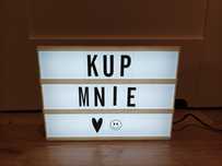 Tablica świetlna lightbox Smukee, 30x22cm