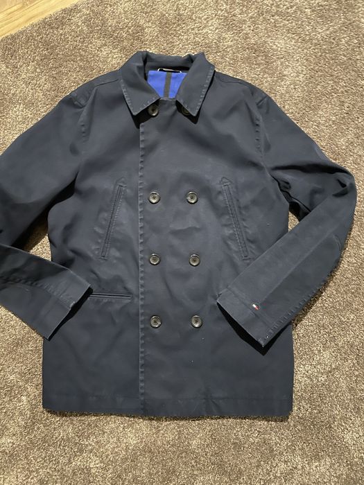 Płaszcz Trecz męski Tommy Hilfiger krótki kurtka rozm.M