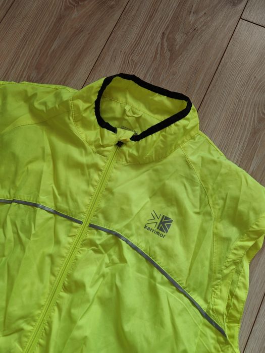 Cienka kamizelka odblaskowa na rower, do pracy Karimor, rozmiar L.