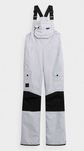 Spodnie snowboardowe narciarskie z szelkami szare 4F membr 15000 XL 42