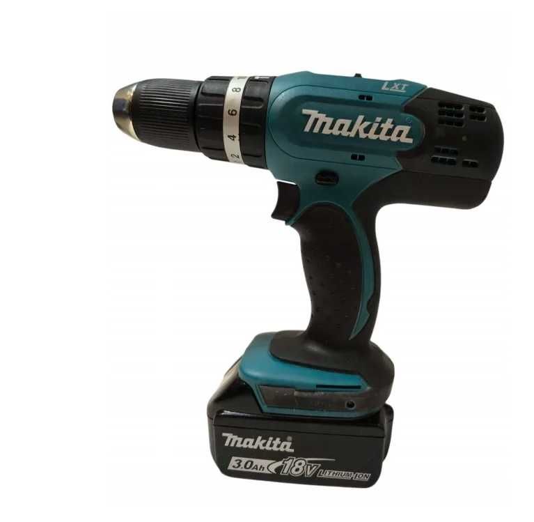 Wkrętarka Makita DHP453 18V 2X AKU + ŁAD + walizka