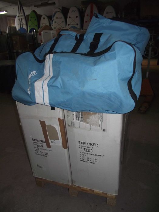 Deska SUP pompowana, deski kompletne paleta 12 szt całość