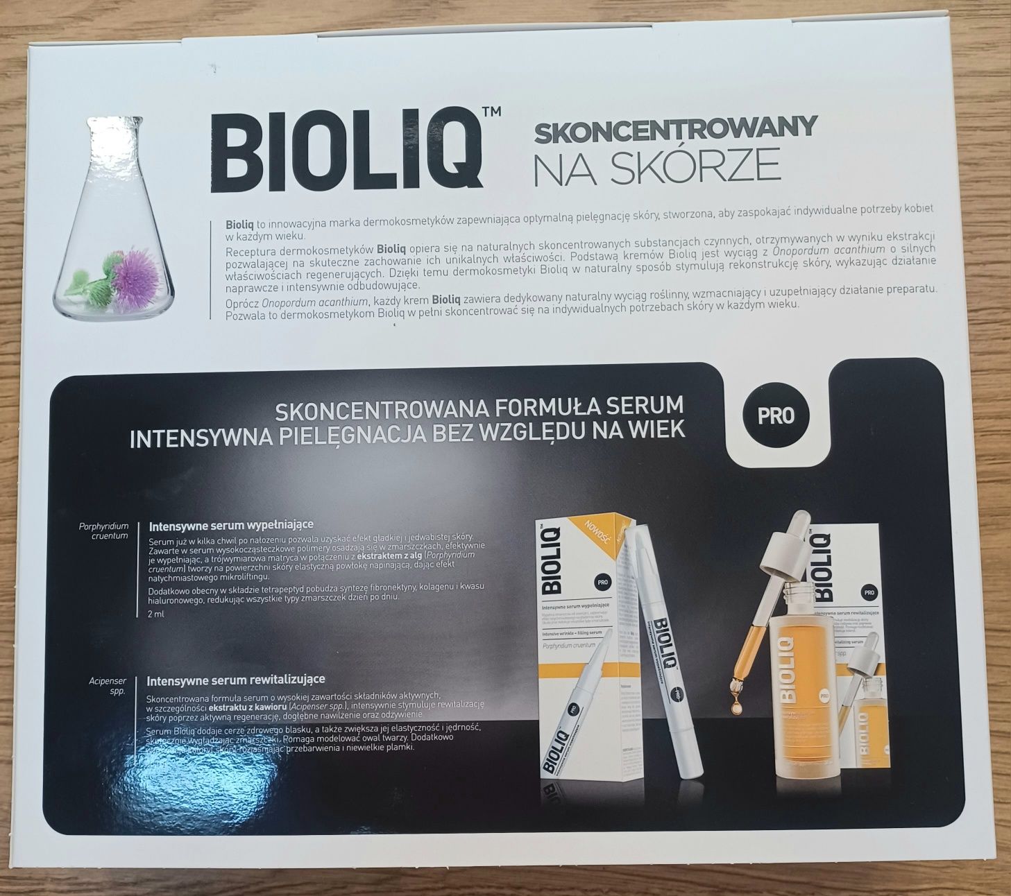 Zestaw Bioliq NOWY 2 rodzaje serum - wypełniające i rewitalizujące