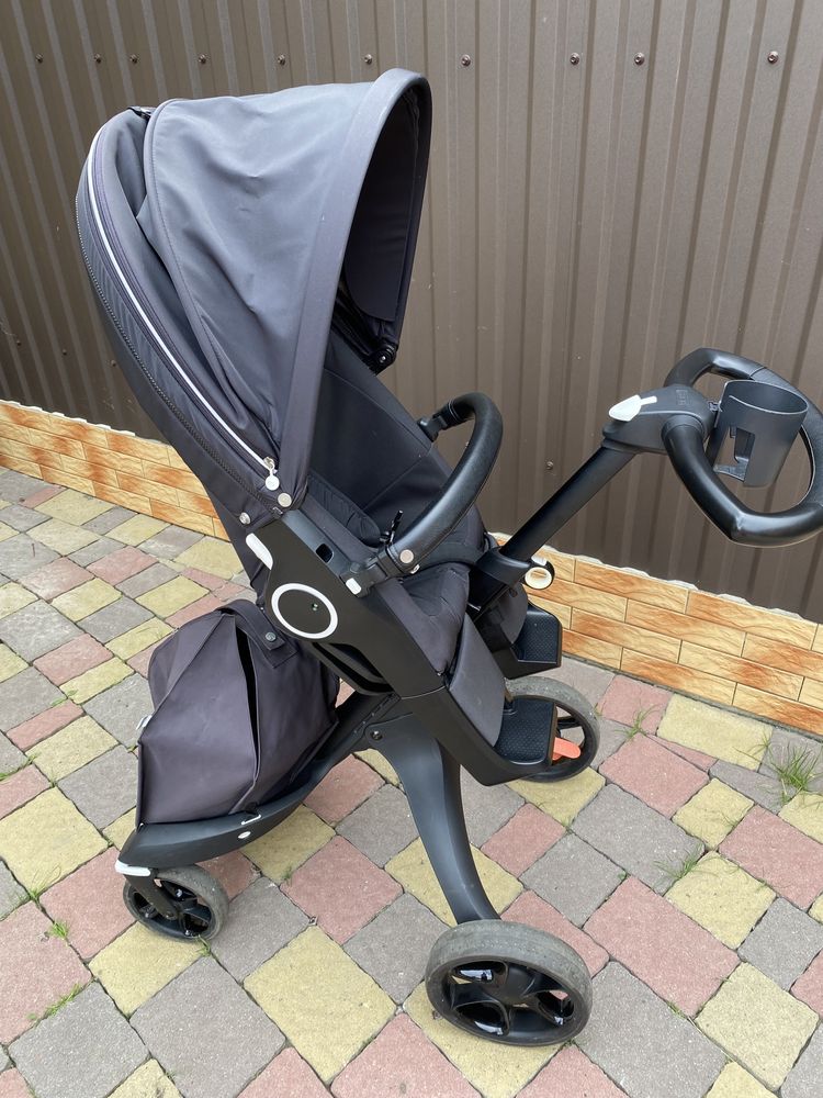 коляска stokke v6  прогулка+люлька+автокрісло