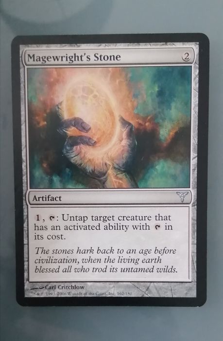Mage wright's Stone - Magic the Gathering