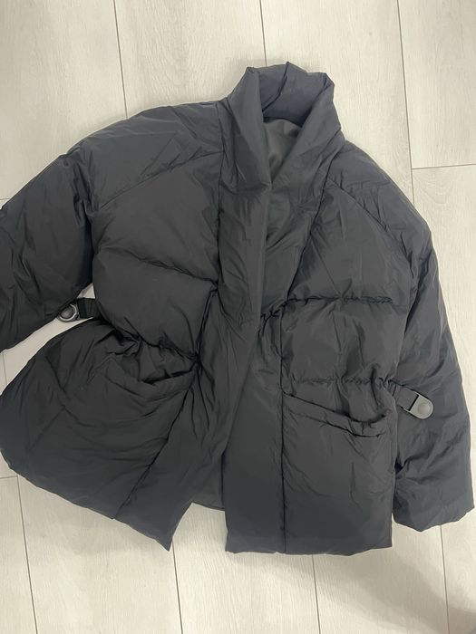 Пуховик пух оверсайс куртка оверсайс кімоно куртка