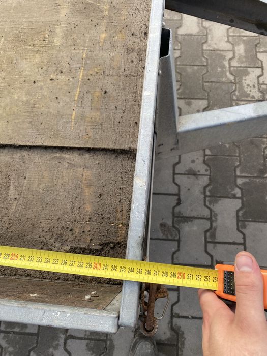 Przyczepka samochodowa lekka tandem Variant