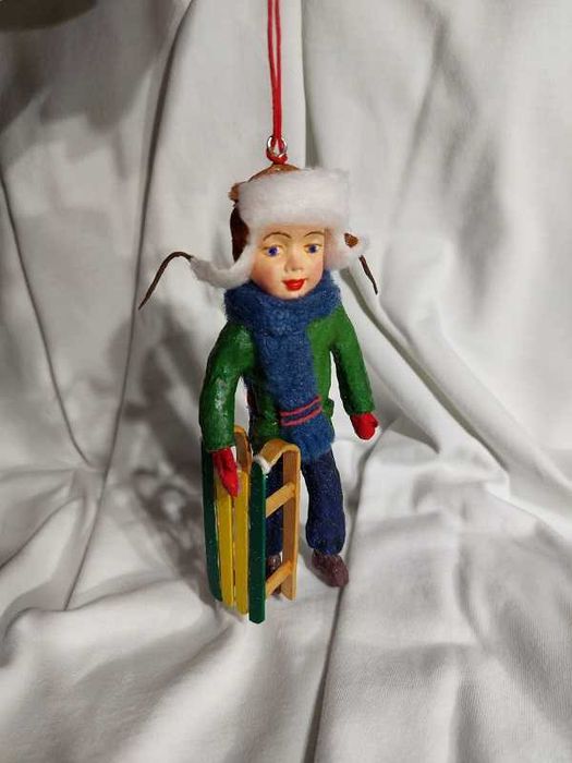 boneca de natal colecionável