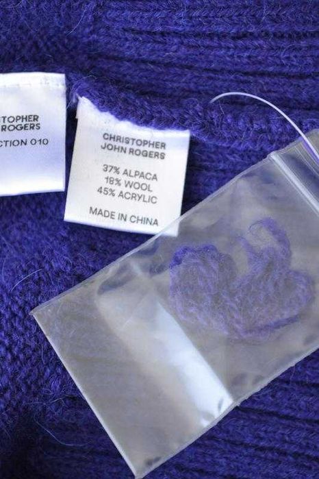Теплий светр із високим горлом christopher john rogers