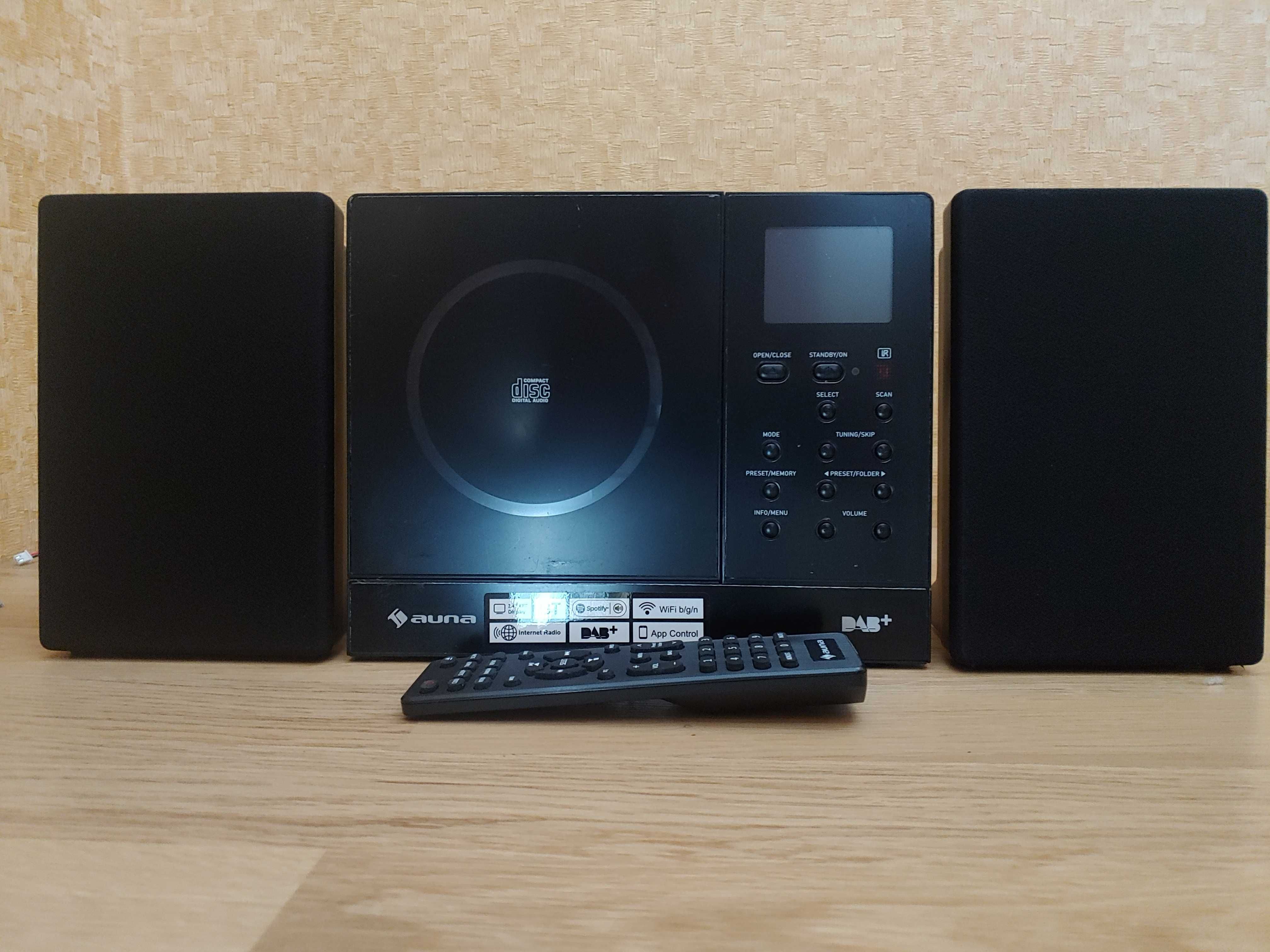 Інтернет-радіо Auna Connect (10034996) DAB+,FM,USB,AUX,CD,будильник