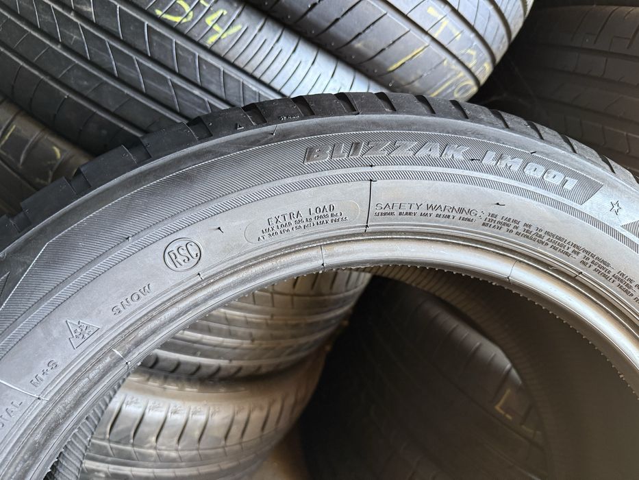 Зимові шини 245/50 R19 Bridgestone Blizzak LM001 RunFlat 2шт. 6мм