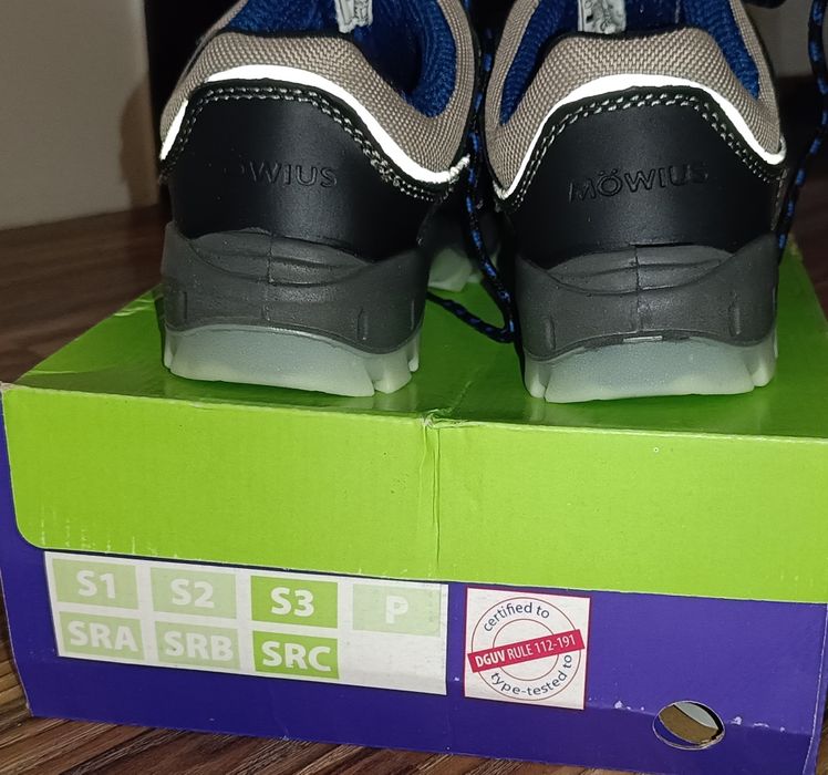 Buty robocze 38 z metalowym noskiem S3 SRCBHP