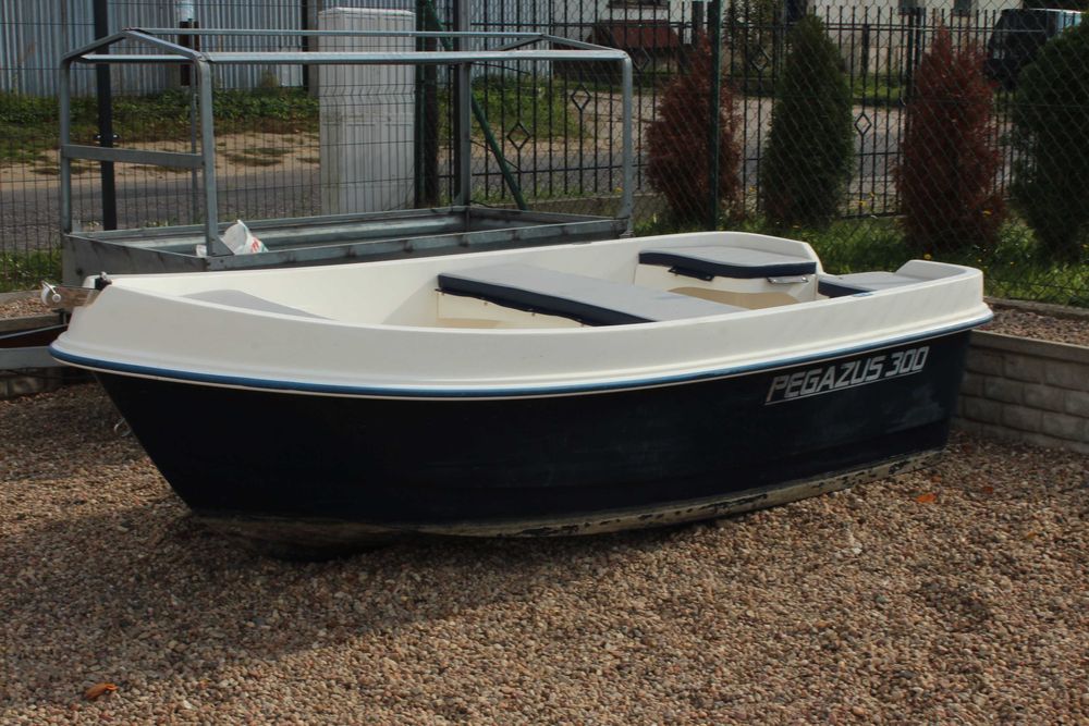 Łódka wędkarska stocznia Augustów PEGAZUS 300 raty transport pod dom