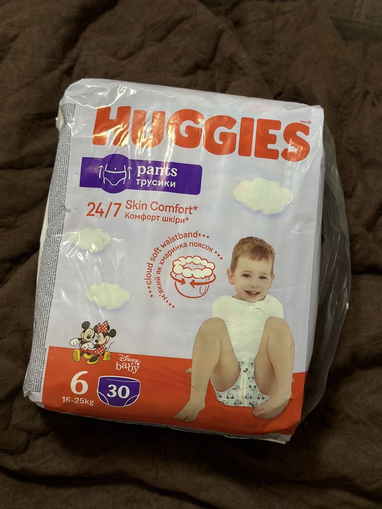 Huggies трусики 6 skin comfort mikkey