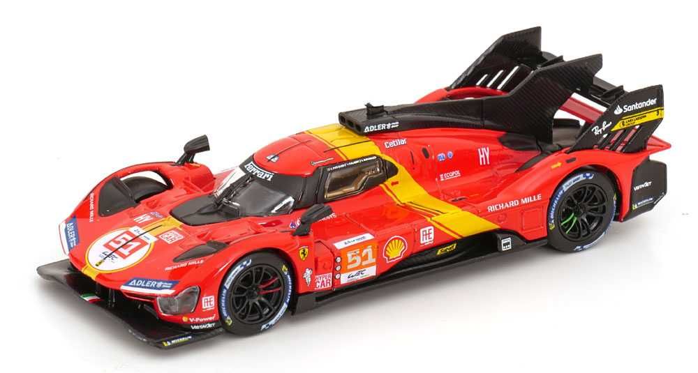 Ferrari 499P #51 Vencedor 24h Le Mans 2023 - 1/43 Burago