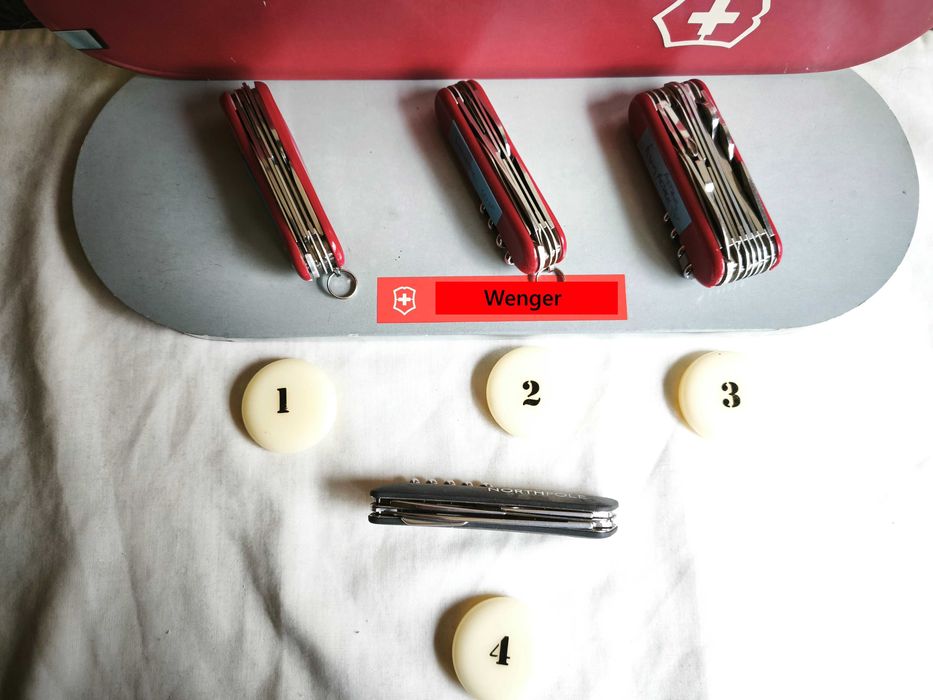 Canivetes Victorinox e Wenger