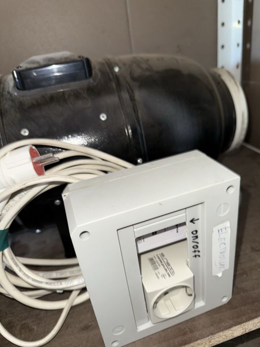 Канальний вентилятор для вентиляційних систем тт сайлент м 200 2 штуки