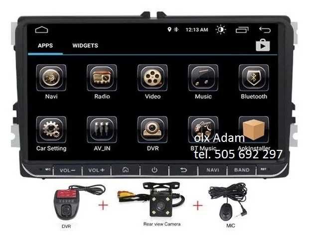 Radio 2DIN Aandroid 13 Passat B6 B7 / 8 Rdzeni 2/32 GB RAM / BT/ GPS