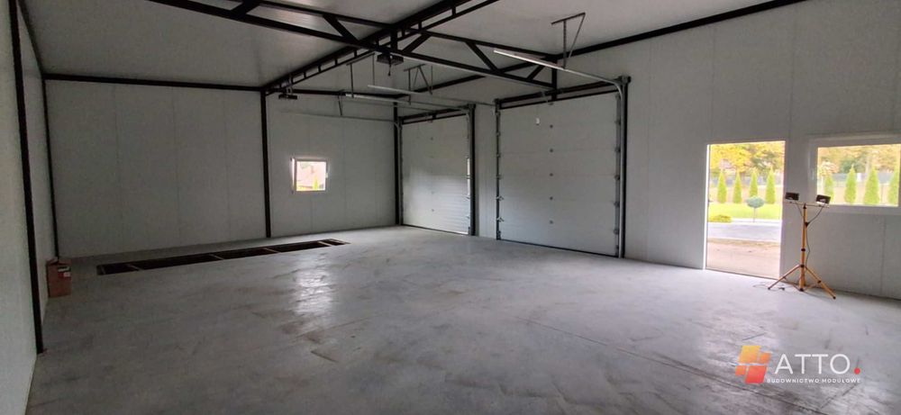 Garaż ocieplony Hala z płyty warstwowej PIR 10  6m/8m 5m/7m zgłoszenie