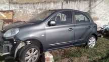 PARA PEÇAS Nissan Micra 1.2 gasolina Ano 2012