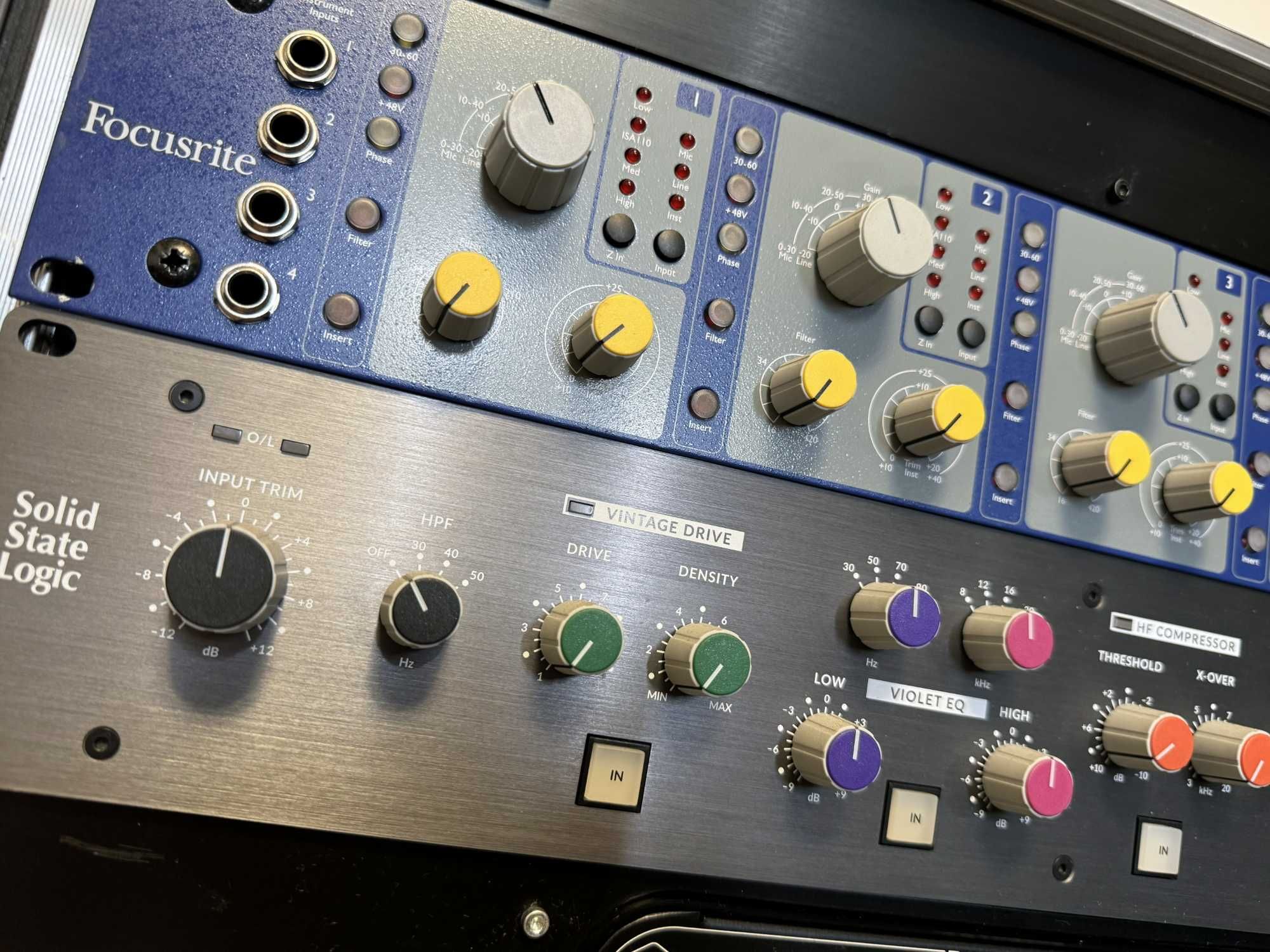 SSL Fusion Kompresor Equaliser Procesor masteringowy