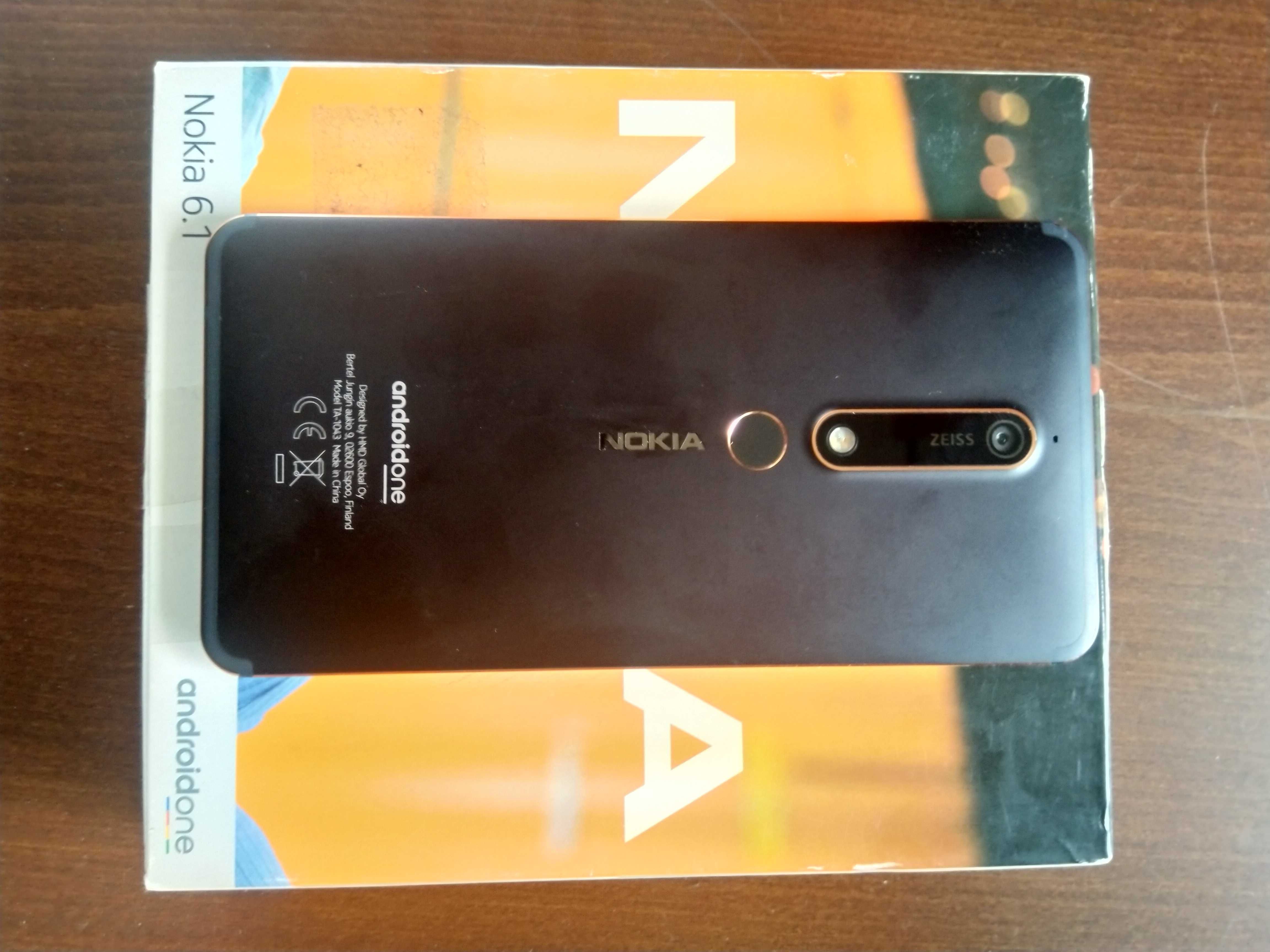 Nokia 6.1 TA-1043, nie potłuczona, do naprawy lub na części