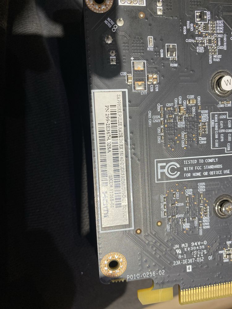 Sapphire Radeon  RX 550  PULSE 4GB GDDR5