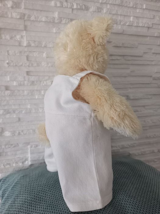 Pluszowy Miś z Fabryki Miśków maskotka pluszak ok.33 cm Vintage