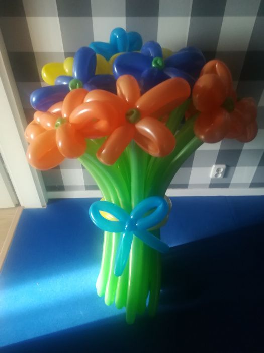 Bukiet z balonów WESELE urodziny chrzest walentynki balony przyjęcie