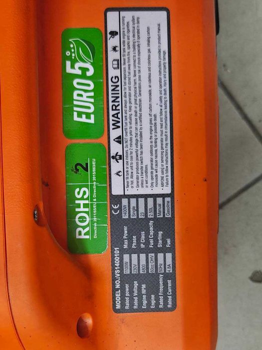 Генератор інверторний AIVOLT надтиха електростанція 60дБ Німеччина